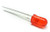 microtivity IL011 5mm Diffused Red LED Pack of 25