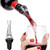 Upgraded Wine Aerator Pourer  Premium Aerating Pourer and Decanter Spout with Gift Box  Makes Your Wine Taste Better Black