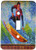 3dRose lsp538941 Mosaic Surfing Digital Art Surfer And Surfboard Toggle Switch