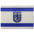 Jerusalem Flag Embroidered Israel Emblem Iron On Sew On Jewish Patch