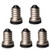 E14 to E12 Light Sockets Adapter  Light Bulb Socket  Bulb Base Adapter  Converters Lamp Holder Pack of 5