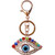 Shiny Evil Eye Keychain Sparkling Keyring Crystal Rhinestones Purse Pendant Handbag Charm