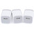 Single USB Phone Charger 3Pack Home Wall Cube Charger Adapter Android One Port Wall Charger Power Brick Plug Block Head Base Box Compatible iPhone 11 Pro-X -8-7 -6s-6 -6s Plus-4S-5C-XS-XR-XS