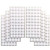 Vkey 150 Pairs 20mm Diameter Sticky Back Dots Coins Hook   Loop Self Adhesive dots Tapes White