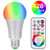 SUNNEST Dimmable E26 LED Light Bulb [Upgrade], 120 Colors LED Light Bulb, 10W RGBW Color Changing Light Bulb with Remote Control, Memory&Timing, Decorative Light for Home, Stage, Party and More