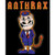 C D Visionary Anthrax Devil Man Sticker  Multi Color