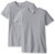 Marky G Apparel Women s USA Boyfriend Tee 2 Pack Short Sleeve Crew T-Shirt  Heather Gray  Medium