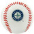 Rawlings MLB Seattle Mariners Team Logo Baseball  Official  White