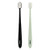 Extra Soft Toothbrush for Sensitive Teeth  Micro Nano Manual Toothbrush with 20 000 Soft Floss Bristle for Fragile Gums Adult Kid Children - 2 Pack
