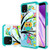 Google Pixel 4 Case MAIKEZI Hybrid Dual Layer TPU Plastic Armor Defender Phone Case Cover for Google Pixel 4Armor Green Owl