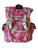 Laura Ashley Girls Backpack (Deep Pink Floral)