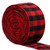 URATOT Red and Black Plaid Burlap Ribbon Christmas Wired Ribbon Wrapping Ribbon for Christmas Crafts Decoration  Floral Bows Craft URATOT Red and Black Plaid Burlap Ribbon Christmas Wired Ribbon Wrapping Ribbon for Christmas Crafts Decoration  Floral Bows Craft