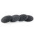 E-outstanding 6pcs Rubber Self Adhesive Silencer Crash Pad Black Wall Protectors Door Handle Bumpers Buffer Guard Doorknob for Home Office Doorstop Door Stopper