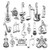 WOCRAFT 50pcs Wholesale Bulk Lots Instrument Music Notes Charms for Jewelry Making Mixed Smooth Tibetan Silver Metal Charms Pendants DIY for Jewelry Making Necklace Bracelet and Crafting M354 WOCRAFT 50pcs Wholesale Bulk Lots Instrument Music Notes Charms for Jewelry Making Mixed Smooth Tibetan Silver Metal Charms Pendants DIY for Jewelry Making Necklace Bracelet and Crafting M354