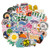 Cute Cartoon Stickers  Laptop and Water Bottle Decal Sticker Pack for Teens Girls Women Vinyl Stickers Waterproof Skateboard Guitar Travel Case Door Luggage Car Bike Bicycle Stickers