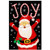 Texupday Merry Christmas Santa Joy Decoration Double Sided Winter Garden Flag Outdoor Yard Flag 12  x 18