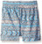 Soffe Girls  Big Low Rise Authentic Cheer Short  Aztec Stripe Surf Combo  Small