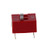 Fielect Red DIP Switch Horizontal Toggle 1-2 Positions 2-54mm Pitch for Circuit Breadboards PCB 5Pcs