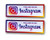 eSplanade Sign Sticker Instagram Facebook and Instagram Facebook Combo Instagram 9 x 3  2