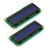 HiLetgo 2pcs DC3-3V HD44780 1602 16x2 Character LCD Display Adapter Module Blue Backlight for Arduino UNO R3 MEGA2560 Nano Due Raspberry Pi