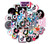 Travel Case TIK Tok TIK Tok App Stickers for Kids Teen  50pcs   Vinyl Waterproof Stickers for Guitar ?Travel ?Laptop Water Bottles Computer Phone Hard hat Car Stickers and Decals TikTok