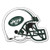 Fremont Die NFL New York Jets Vinyl Helmet Magnet  8   Team Colors