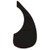 Vencetmat Acoustic Guitar Pickguard fit for Yamaha-Deep Black