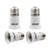 DiCUNO E26 to E26 3CM-1-2 Inch Socket Extender  E26 to E26 Lamp Bulb Socket Extension  Lamp Holder Adapter 4-Pack