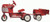 QX6376 Kiddie Car Classics #5 - 1955 Murray Tractor and Trailer 1998 Hallmark Ornament