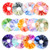 Wooyaya 12pcs Scrunchies for Hair Korean velvet tie-dye design Scrunchies Hair Ties  Hair Scrunchy Ponytail Holder Hair Accessory for Girls and Women