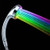 Whitelotous Colorful Led Handheld Shower Head LED Lights Shower Faucet Changes Automatically By Water Temperature Controlled