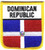 Flagline Dominican Republic - Country Shield Patch