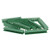 Fielect PCB Terminal Block 10Pcs 300V 15A 5-08mm Pitch 12P Flat Angle Needle Seat Insert-in PCB Terminal Block Connector Green