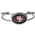 NFL Siskiyou Sports Womens San Francisco 49ers Cuff Bracelet One Size Team Color