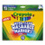 Crayola 587812 Washable Markers  Broad Point  Classic Colors  12-Set