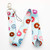 Doughnut Lanyard Keychain ID Badge Holders