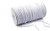 Braided Elastic Band White 100 Yards Length 3mm Width Elastic Rope Elastic Cord Heavy Stretch High Elasticity Knit Elastic Band for Sewing Crafts DIY Bedspread Cuff