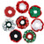 8 Pieces Christmas Soft Elastic Hair Bands Christmas Hair Scrunchies Christmas Elastic Hair Tie Ropes Elastic Scrunchy Hair Ropes Ponytail Holder for Women Girls Hair Accessories