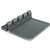 Silicone Utensil Rest with Drip Pad for Multiple Utensils BPA-Free Spoon Rest   Spoon Holder for Stove Top Kitchen Silicone Utensil Rest Holder for Spoons  Ladles  Tongs   More- Grey