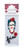 Erik Frida Kahlo embroidery stickers  3 x 5-3cm  Multicolour