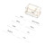 LEADER JOY Montessori Asia Labels with Container for Early Preschool Learning