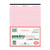 Roaring Spring Enviroshades 8.5" x 11.75", 50 sheets of 16# Recycled Pink Legal Pads, 12/pack