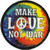 C D Visionary Application Make Love Not War Patch