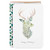 Hallmark Boxed Holiday Cards  Greenery Deer 16 Cards and 17 Envelopes