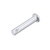uxcell Single Hole Clevis Pins - 6mm X 25mm Flat Head Zinc-Plating Solid Steel Link Hinge Pin 30Pcs