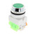 Fielect 600V 10A Emergency Stop Push Button Switch Self Reset Emergency Stop Switch 22mm Mounting Diameter Green Mushroom Head Spring Return Type Y090-11BN 1 Pcs
