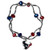 NFL Siskiyou Sports Womens Houston Texans Crystal Bead Bracelet One Size Team Color