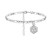 Initial Anklet Silver Ankle Bracelets for Women Letter Anklet Figaro Chain Anklet Cute Anklets Bracelets for Teen Girls Summer Beach Foot Jewelry A2