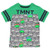 TMNT Teenage Mutant Ninja Turtles Boys Short Sleeve Tee 3T  Grey-Green TMNT