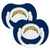NFL San Diego Chargers 2 Pack Pacifier